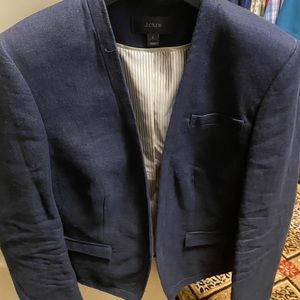 J Crew Linen Blazer